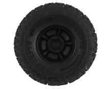 JConcepts Landmines 1.0" Pre-Mounted Tires w/Glide 5 Wheels (Black) (4) (Green) w/7mm Hex #JCO4022-32911