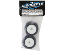 JConcepts Mini-T Fuzz Bite Pre-Mounted Rear Tires (White) (2) (Pink) #JCO4084-1221