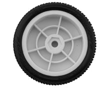JConcepts Mini-B Fuzz Bite Pre-Mounted Front Tires (White) (2) (Pink) #JCO4085-2211