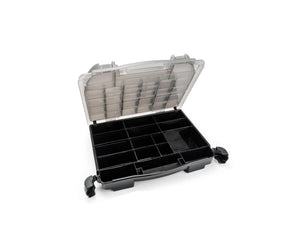 JConcepts Tool Box w/Upper Storage (Black/Smoke Grey) (14.5"x11"x2.375") #JCO5130-28