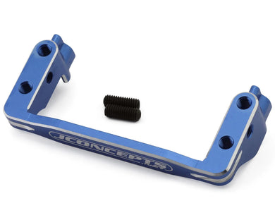 JConcepts RC10B7/B7D One-piece Aluminum Servo Mount Bracket (Blue) #JCO5161-1