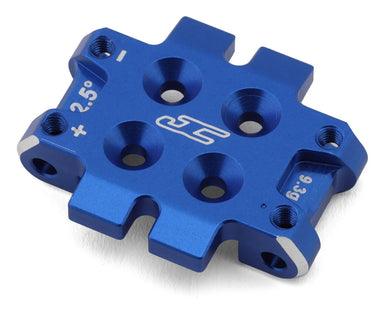 JConcepts RC10B7 Aluminum Front Bulkhead (Blue) (2.5°) #JCO5184-1