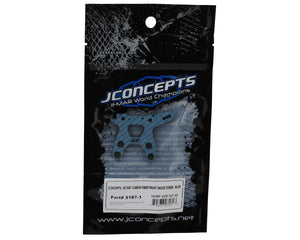 JConcepts Team Associated RC10B7 Carbon Fiber Front Shock Tower (Blue) #JCO5187-1