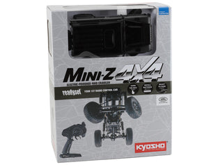 Kyosho MX-01 Mini-Z 4X4 Readyset w/Land Rover Defender 90 Body (Grey) & 2.4GHz Radio #KYO32526GM