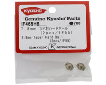 Kyosho Hard Anodized 7075 Tapered Ball (2) (7.8mm) #IF465HB