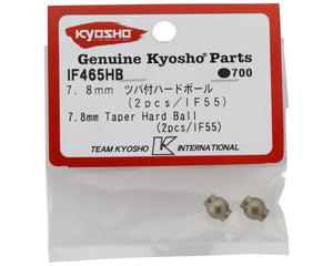 Kyosho Hard Anodized 7075 Tapered Ball (2) (7.8mm) #IF465HB