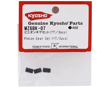 Kyosho Mini-Z Pinion Gear Set (3) (7T) #KYOMZ6BK-07