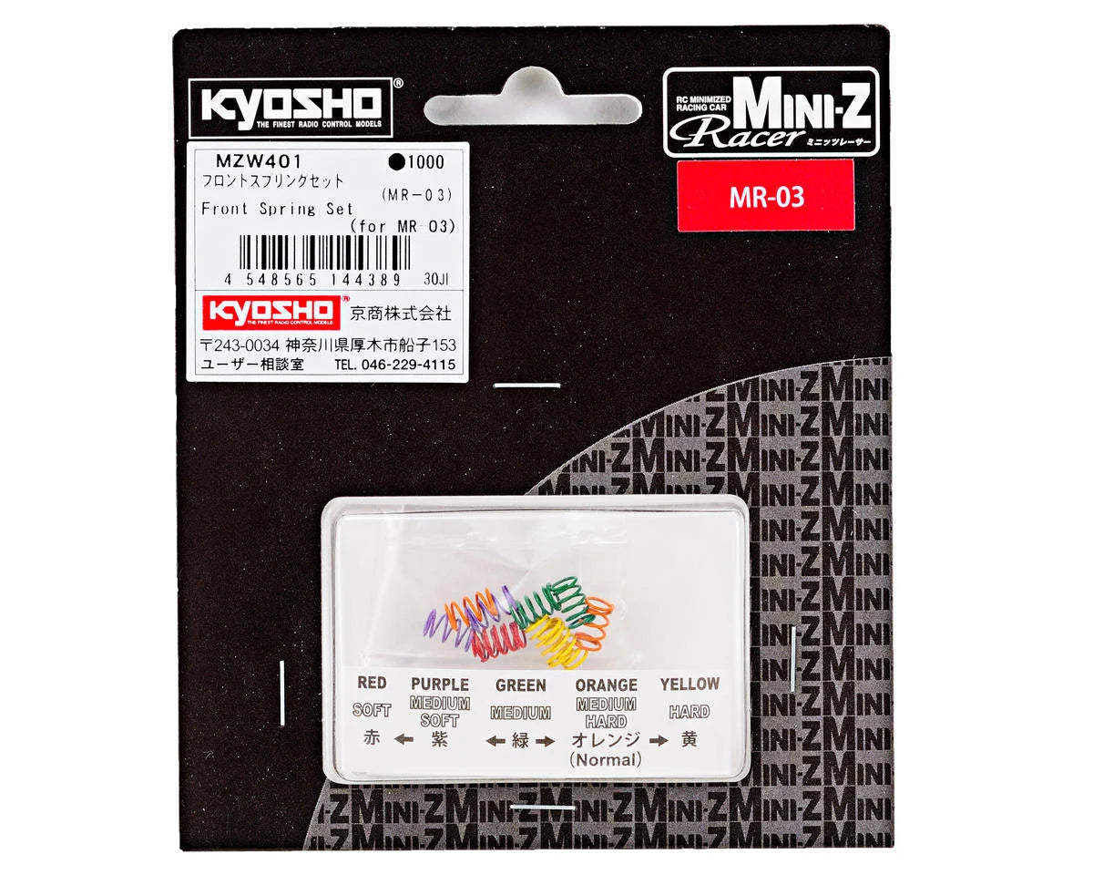 Kyosho Front Spring Set (10) #MZW401 – RcRaceControl