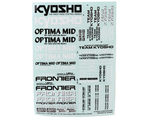 Kyosho Optima Mid Body (Clear) #KYOOTB251