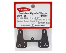 Kyosho Optima Mid Carbon Front Shock Tower #OTW136