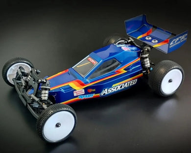 Leadfinger Racing Team Associated RC10B6.3 Retro-Mod 1/10 2WD Buggy Body (Clear) #LFRE3068