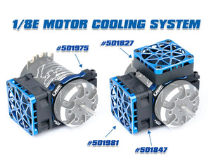 LRP WorksTeam Aluminum Double Fan Mount (42mm) #LRP501975