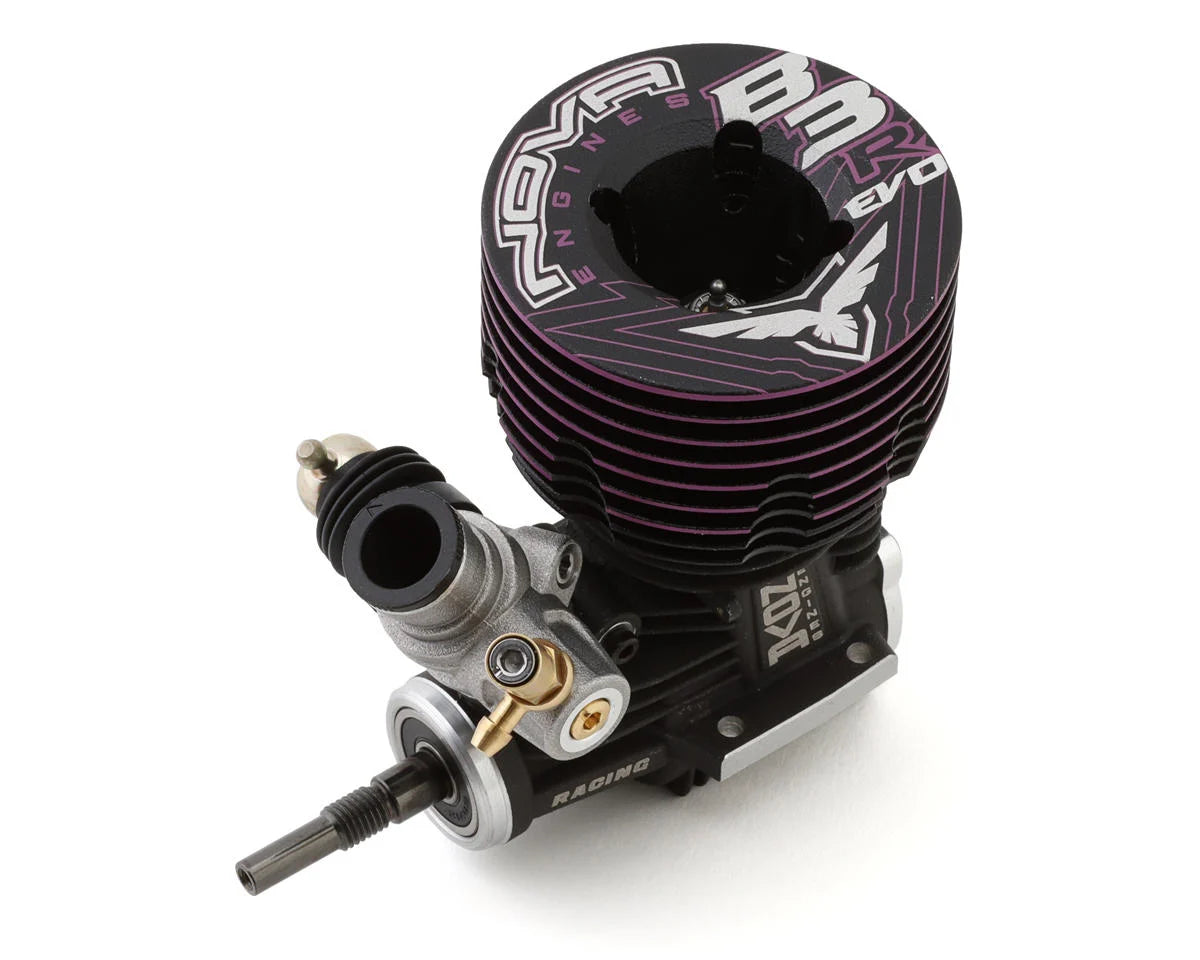 Nova Engines B3R EVO .21 3-Port Off-Road Nitro Engine (DLC Shaft) (Ste ...