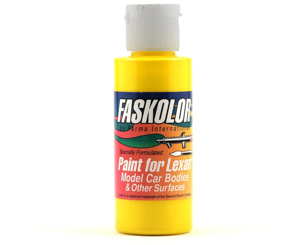 Parma PSE Faskolor Water Based Airbrush Paint (Fasyellow) (2oz) #PAR40002
