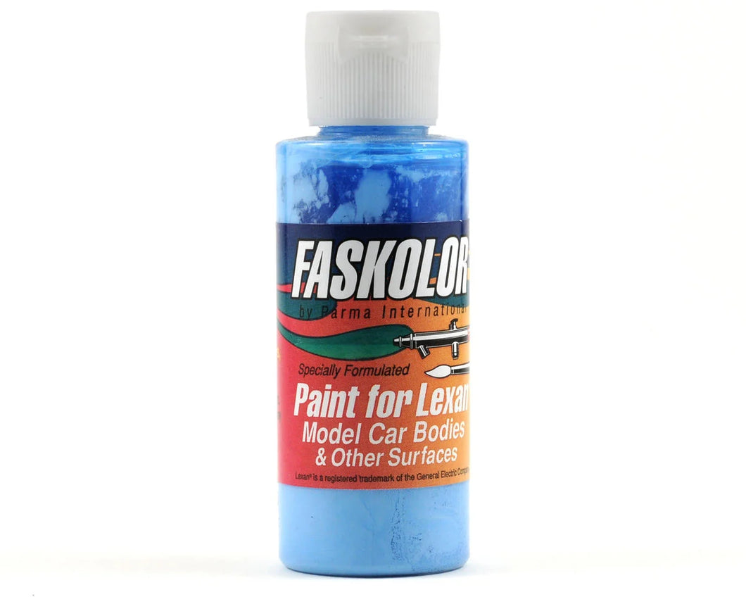 Parma PSE Faskolor Water Based Airbrush Paint (Fassky Blue) (2oz) #PAR40012
