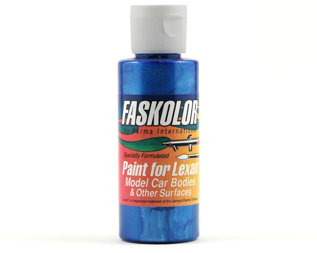 Parma PSE Faskolor Water Based Airbrush Paint (Faspearl Blue) (2oz) #PAR40055