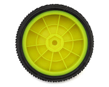 Pro-Motion Viper 2.2" 2WD Front LP Carpet 1/10 Pre-Mounted Buggy Tires (Yellow) (C2 Blue Medium/Hard) (2) w/12mm Hex #PMT-3070-C2-Y