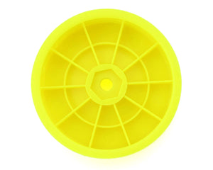 Pro-Motion 2.2" 2WD Front Slim Carpet Buggy Wheels (Yellow) (4) w/12mm Hex #PMT3080-Y
