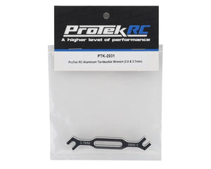 ProTek RC Aluminum Turnbuckle Wrench (3.5 & 3.7mm) #PTK-2031