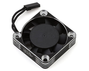 ProTek RC 40x40x10mm Aluminum High Speed HV Cooling Fan (Silver/Black) #PTK-2115