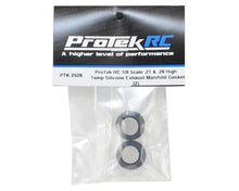 ProTek RC 1/8 Scale .21 & .28 High Temp Silicone Exhaust Manifold Gasket (2) #PTK-2528