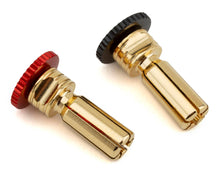 ProTek RC Twist Lock Adjustable Bullet Plug Grips w/5mm Bullets (Red/Black) #PTK-5079