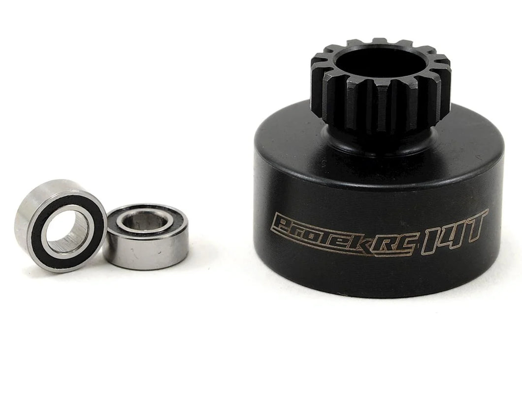 ProTek RC Hardened Clutch Bell w/Bearings (Mugen/OFNA Style) (14T) #PTK-7051