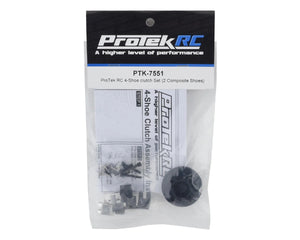 ProTek RC 34mm 4-Shoe Off-Road Clutch Set (2 Aluminum/2 Composite Shoes) #PTK-7551