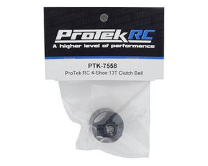 ProTek RC 4-Shoe Clutch Vented Clutch Bell (13T) #PTK-7558