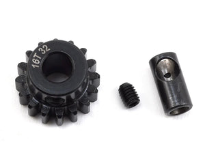 ProTek RC Steel 32P Pinion Gear w/3.17mm Reducer Sleeve (Mod .8) (5mm Bore) (16T) #PTK-8059