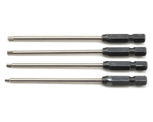 ProTek RC "TruTorque" Metric 1/4" Power Drill Tip Set (4) (1.5, 2.0, 2.5, 3.0mm) #PTK-8243