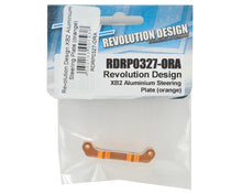 Revolution Design XB2 Aluminum Steering Plate (Orange) #RDRP0327-ORA