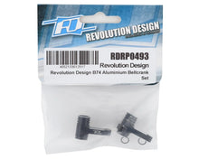 Revolution Design B74 Aluminum Bellcrank Set (Black) #RDRP0493