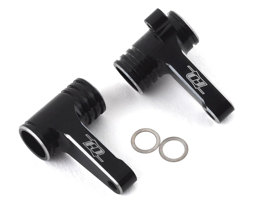 Revolution Design B74 Aluminum Bellcrank Set (Black) #RDRP0493
