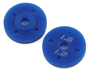 Revolution Design 13mm AE Ultra 2mm Shock Pistons (2) (2-Hole/2x1.6mm & 2-Hole/2x1.2mm) #RDRP0595