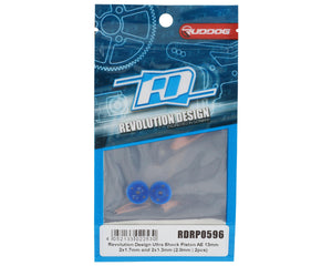 Revolution Design 13mm AE Ultra 2mm Shock Pistons (2) (2-Hole/2x1.7mm & 2-Hole/2x1.3mm) #RDRP0596