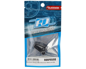 Revolution Design Associated B6.4 Aluminum Bellcrank Set (Black) #RDRP0598