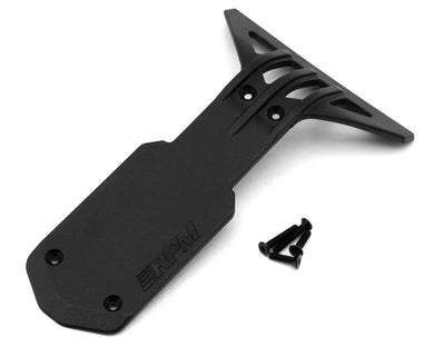 RPM Losi Mini-T 2.0/Mini-B Rear Bumper/Skid Plate (Black) #RPM70342