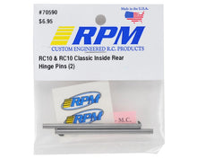 RPM RC10 Inside Rear Hinge Pins (2) #RPM70590