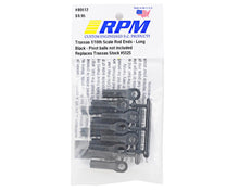 RPM Long Turnbuckle Rod End Set for Traxxas Chassis (Black) (12) #RPM80512