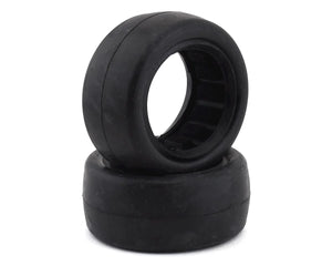 Raw Speed RC "Slick" 2.2" 1/10 Front 4WD Buggy Tires (2) (Clay) #RWS100201CB