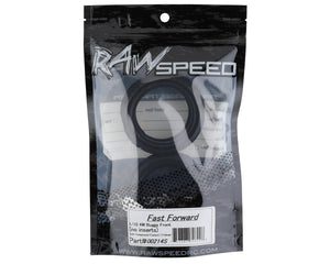 Raw Speed RC Fast Forward 1/10 4WD Buggy Tires (2) (Soft) (No Insert) #RWS100214S