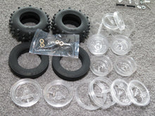 TEAM ASSOCIATED RC10-CC CLASSIC CLEAR KIT FRONT REAR TIRES WHEELS SET #ASC6004WHEEL&TIRES