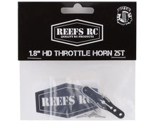 Reefs RC 1.8" HD Throttle Servo Horn (Black) (25T) #SEHREEFS78