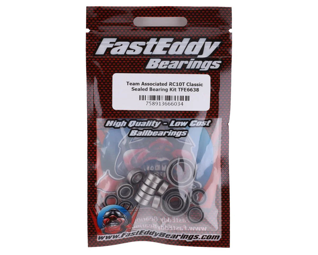 FastEddy Team Associated RC10T Classic Sealed Bearing Kit #TFE6638