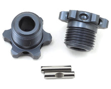 Tekno RC 17mm Narrow Aluminum Wheel Hub (Gun Metal) (2) (for TKR5580) #TKR5569