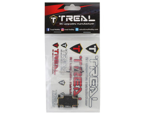 Treal Hobby Axial AX24 Brass Skid Plate (Black) (20.1g) #TLHTAX24-08