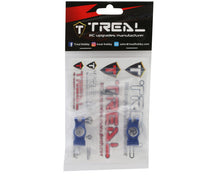 Treal Hobby Arrma Typhon/Granite Grom 7075 Aluminum Rear Hub Carrier Set (Blue) (2) #TLHTGRANITE-06