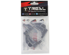 Treal Hobby Axial SCX10 III CNC Aluminum Front Shock Mounts (Grey) (2) w/Pan Hard Mount #TLHTSCX10_III-11