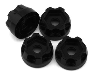 Treal Hobby Type D 1.0" Concave 6-Spoke Beadlock Wheels (Black) (4) #TLHTSCX24-148